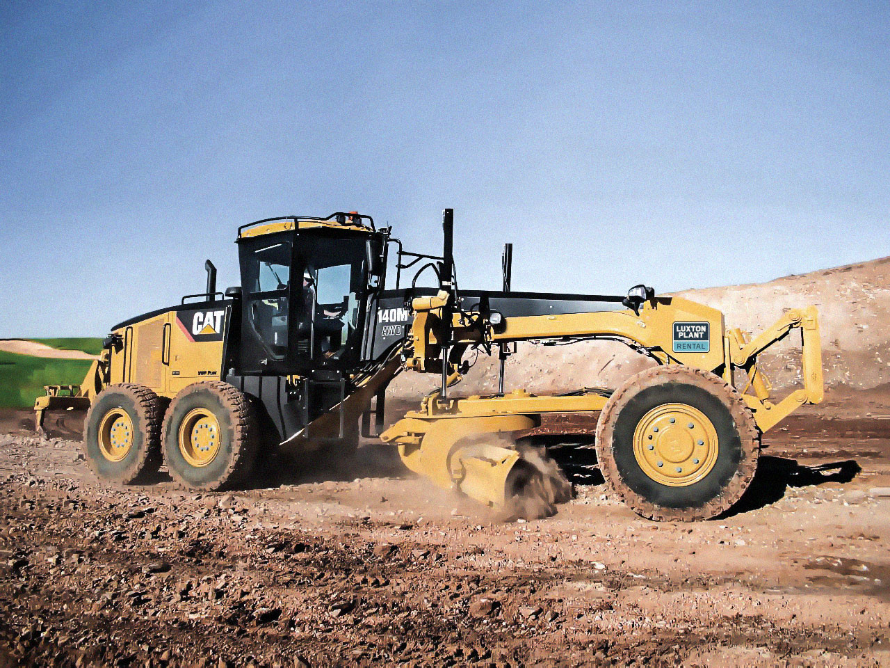 Cat 140M - Luxton Plant Earthmoving Rental